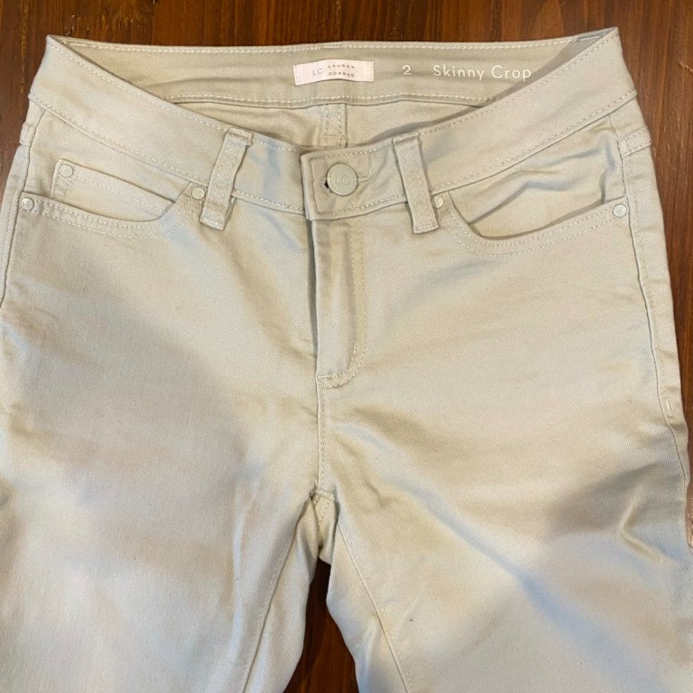 Lauren Conrad Cropped Jeans